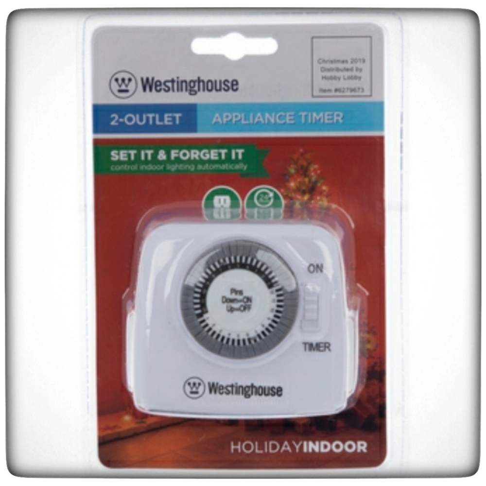 Double Outlet Appliance Timer-OS